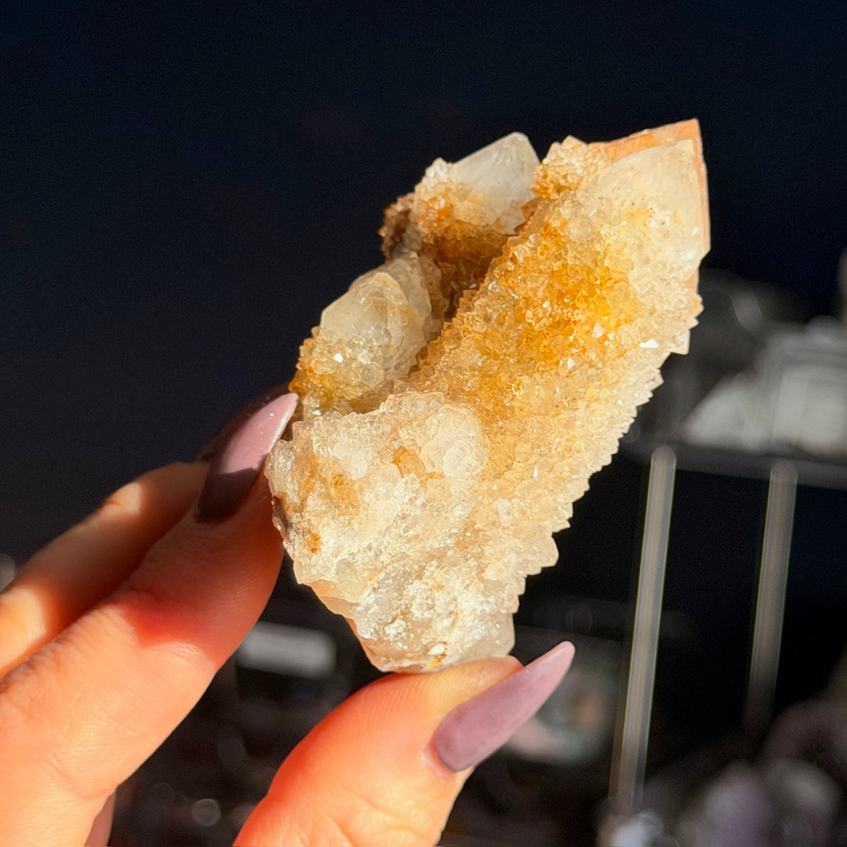Citrine Spirit Quartz Specimen