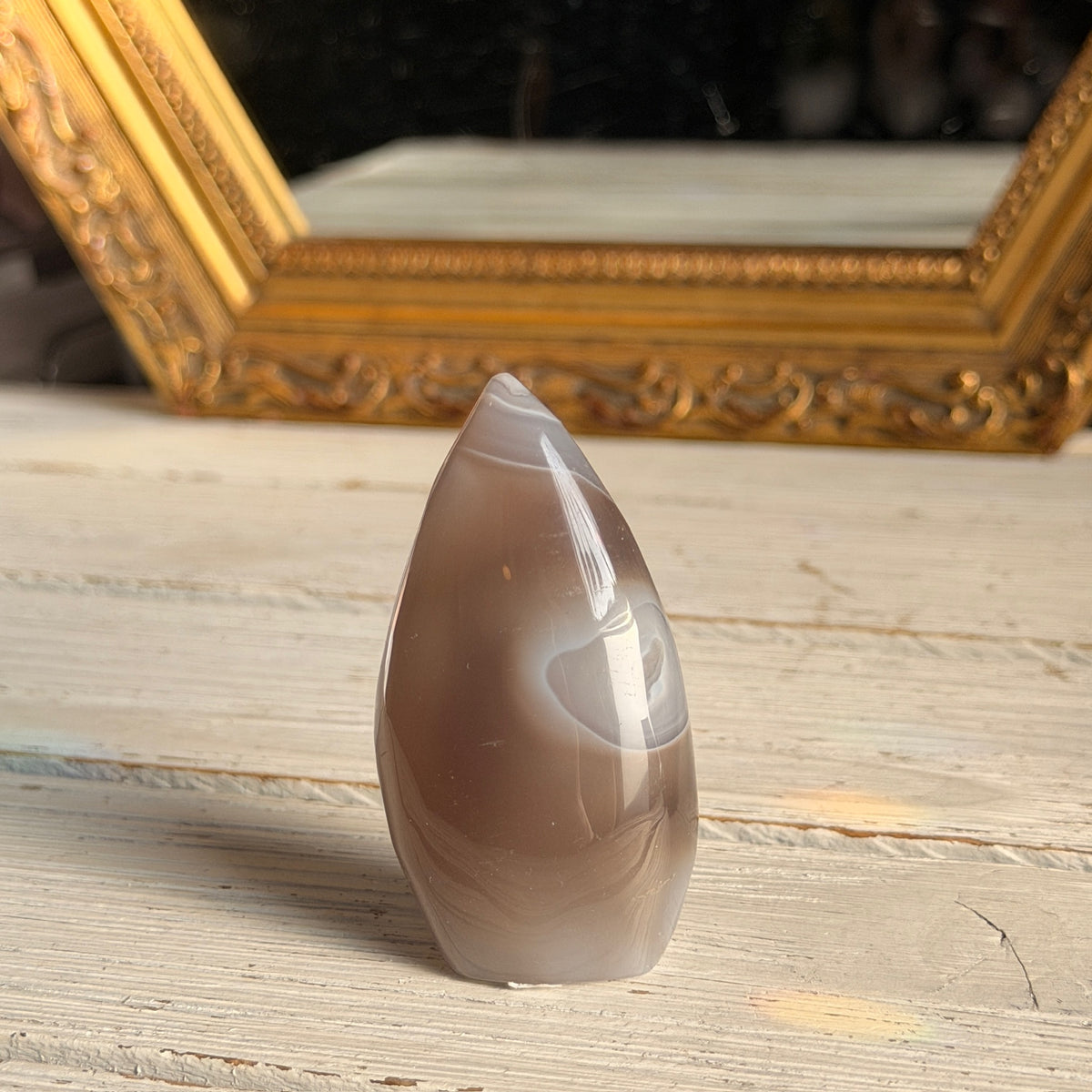 Agate Flame Specimen