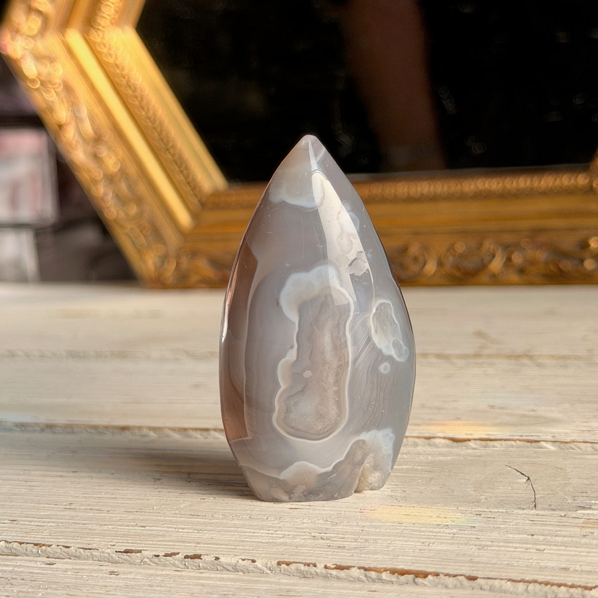Agate Flame Specimen