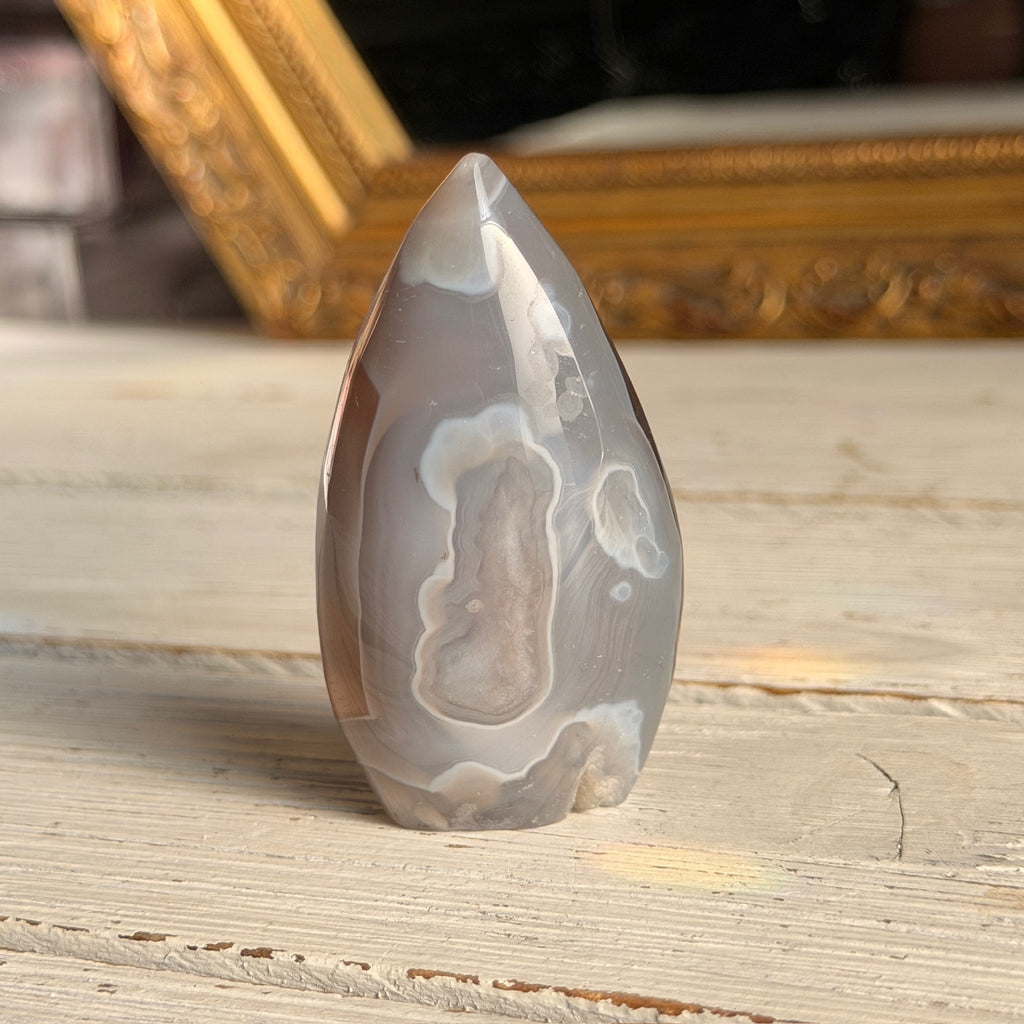 Agate Flame Specimen