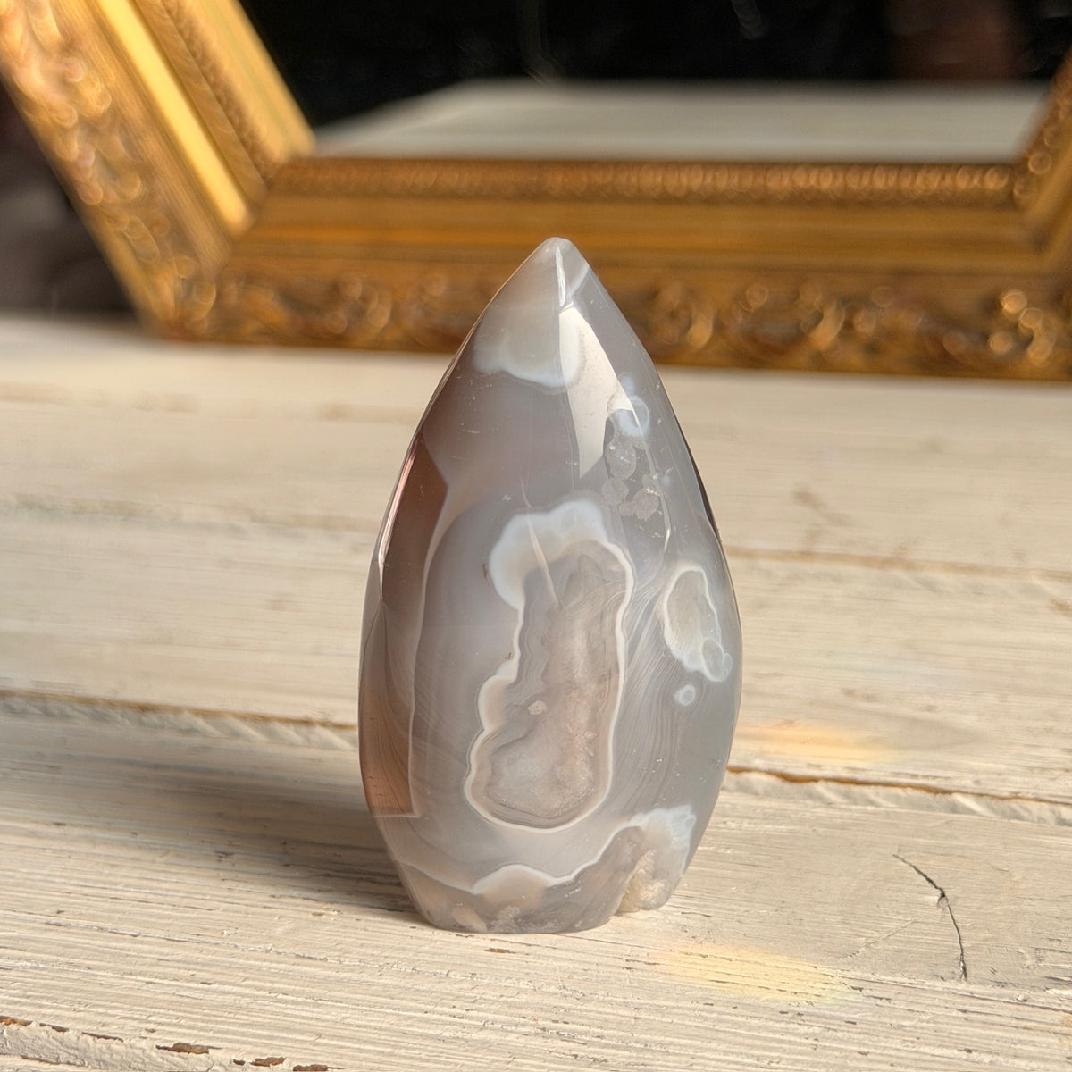 Agate Flame Specimen