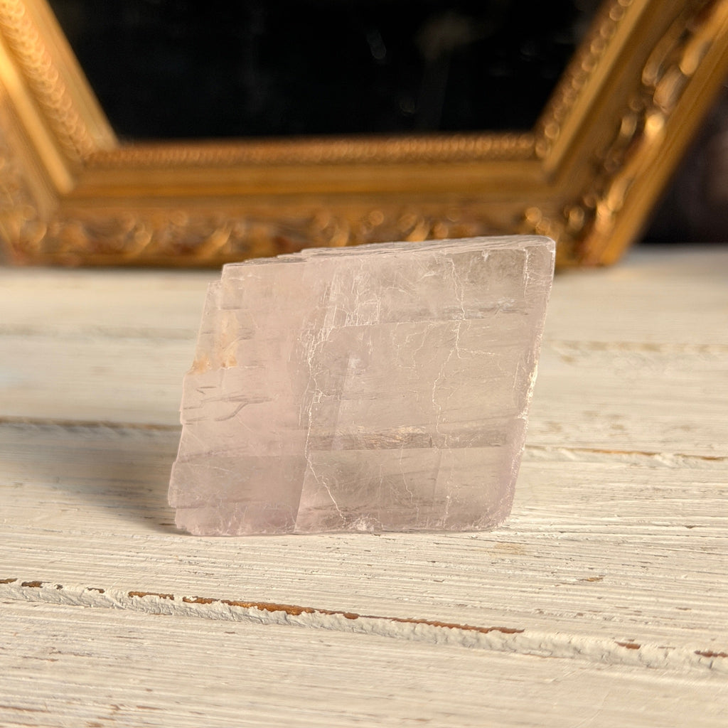 Lavender Optical Calcite Specimen