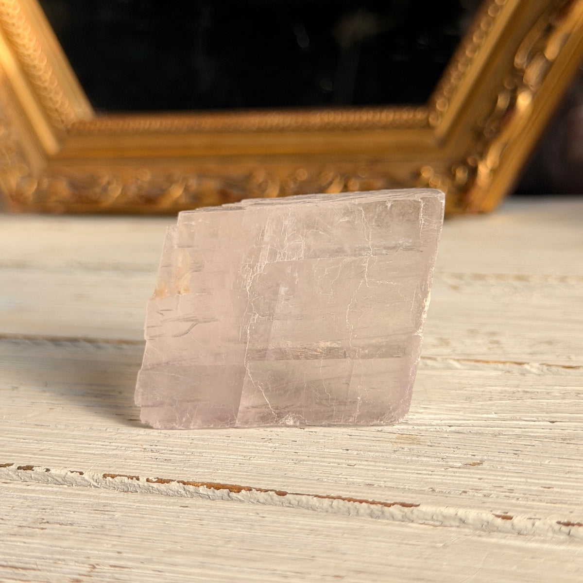 Lavender Optical Calcite Specimen