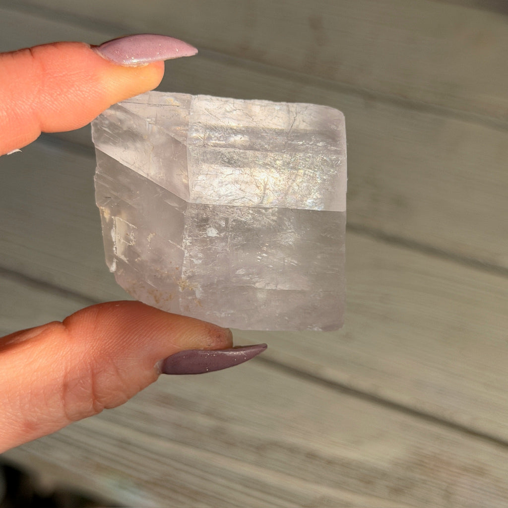 Lavender Optical Calcite Specimen