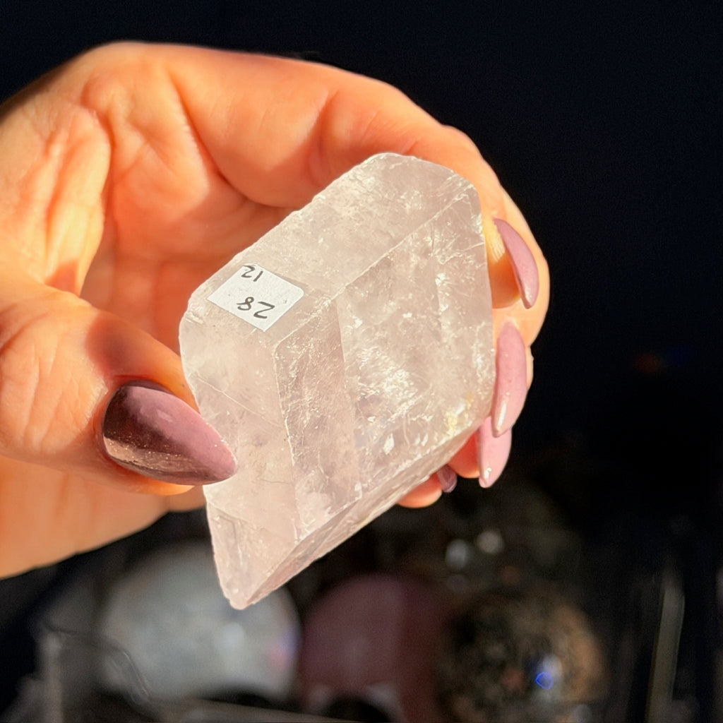 Lavender Optical Calcite Specimen