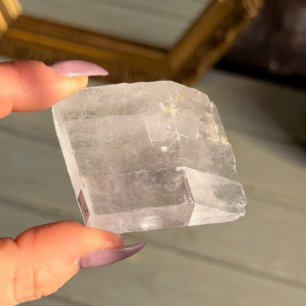 Lavender Optical Calcite Specimen