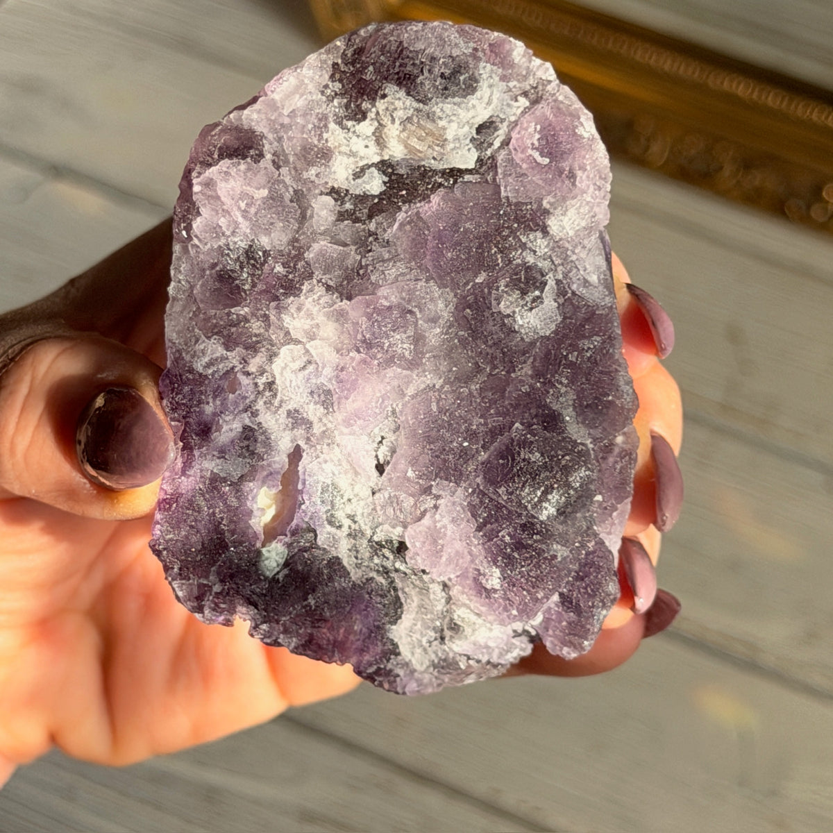 Purple Fluorite Raw Specimen