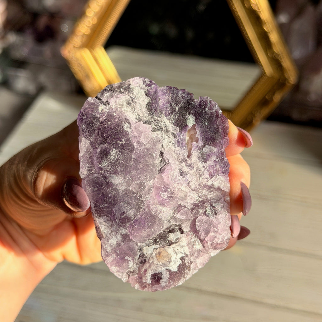 Purple Fluorite Raw Specimen