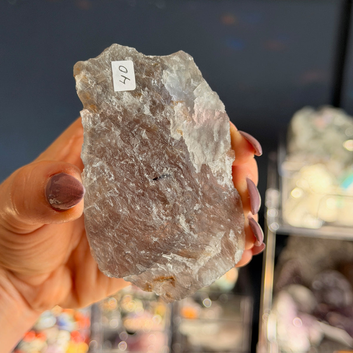 Blue Fluorite Raw Specimen
