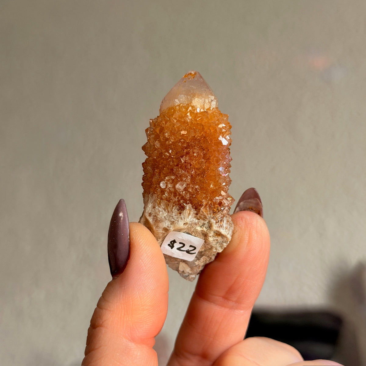 Citrine Spirit Quartz Raw Specimen