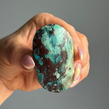 Chrysocolla (Phoenix Stone) Palm Stone Specimen