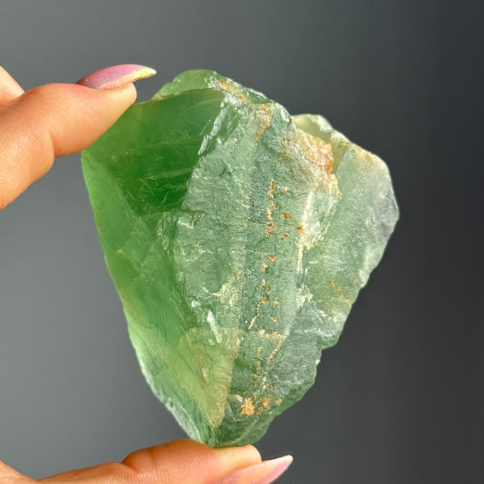 Rainbow Fluorite Raw Crystal Specimen