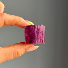 Purple Fluorite Floating Cube Carving Specimen