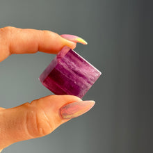 Purple Fluorite Floating Cube Carving Specimen