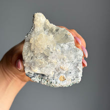 White Flower Amethyst Crust Specimen