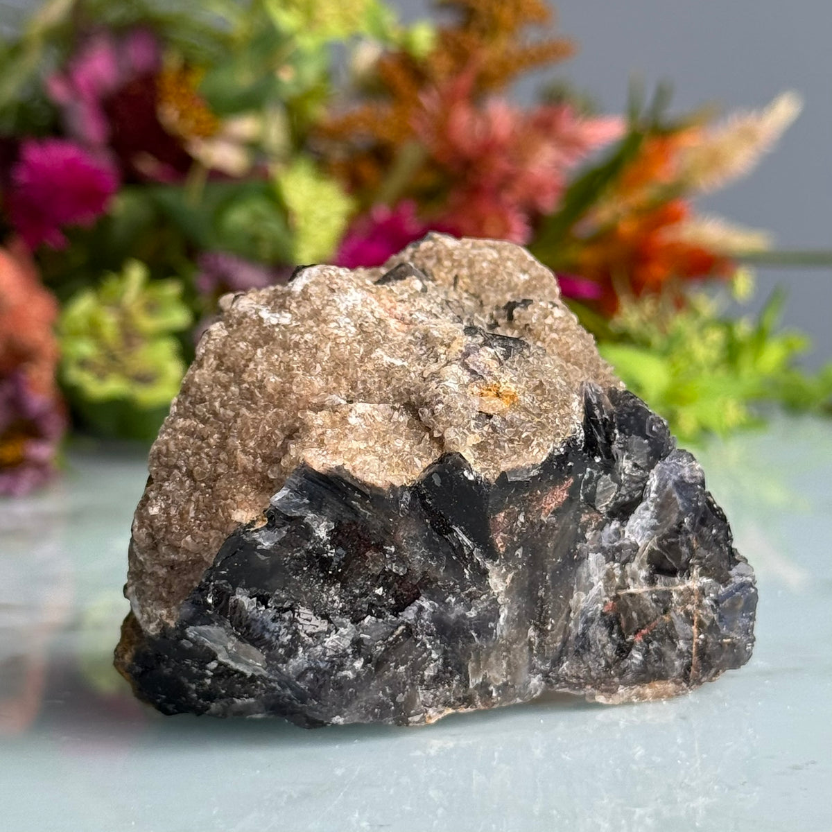 Etched Black Fluorite Raw Crystal Specimen UV Reactive RARE – Wholehearted Crystal Creations