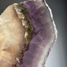 Fluorite with Pyrite and Rutile Inclusions Polished Slab Specimen