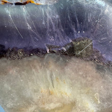 Fluorite with Pyrite and Rutile Inclusions Polished Slab Specimen