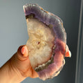 Fluorite with Pyrite and Rutile Inclusions Polished Slab Crystal Specimen – Wholehearted Crystal Creations