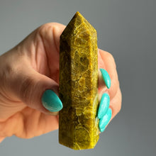 Green Opal Crystal Tower Specimen