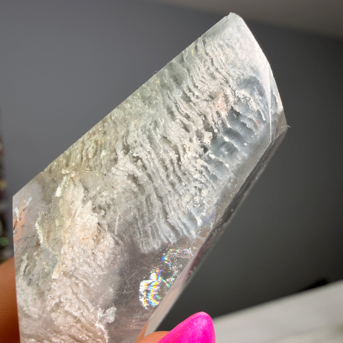 Blue Tara Quartz Specimen BTQ#38 – Wholehearted Crystal Creations