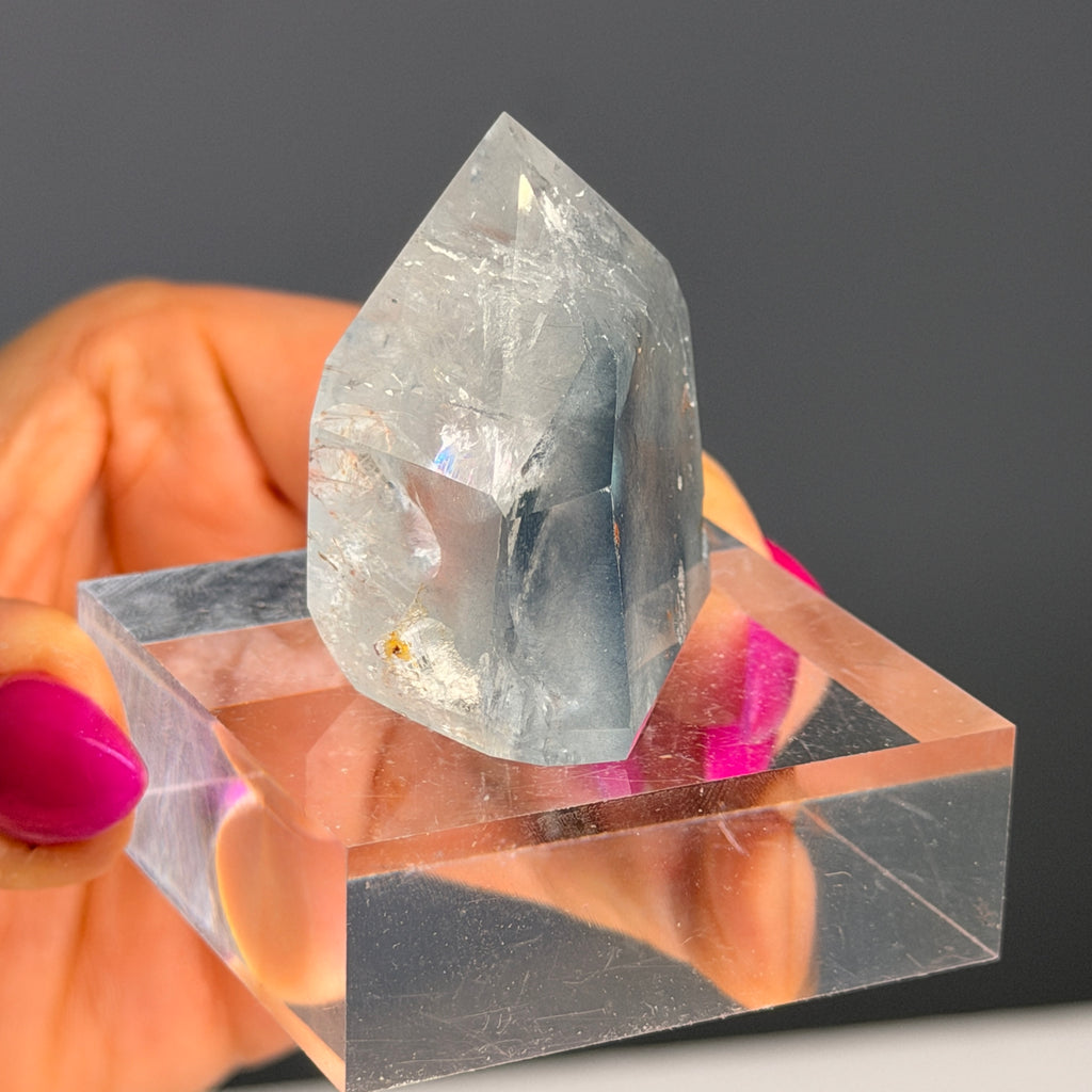 Blue Tara Quartz Specimen BTQ#39 – Wholehearted Crystal Creations