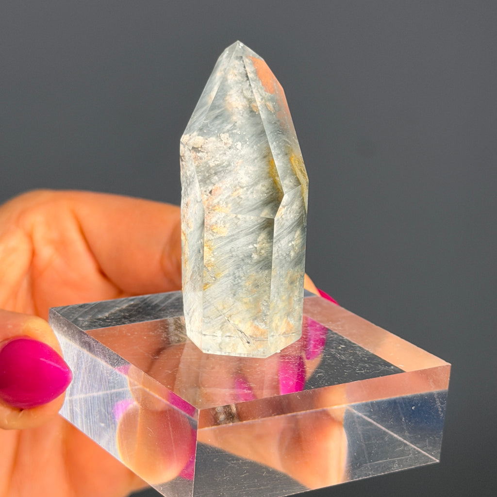 Blue Tara Quartz Specimen BTQ#28 – Wholehearted Crystal Creations