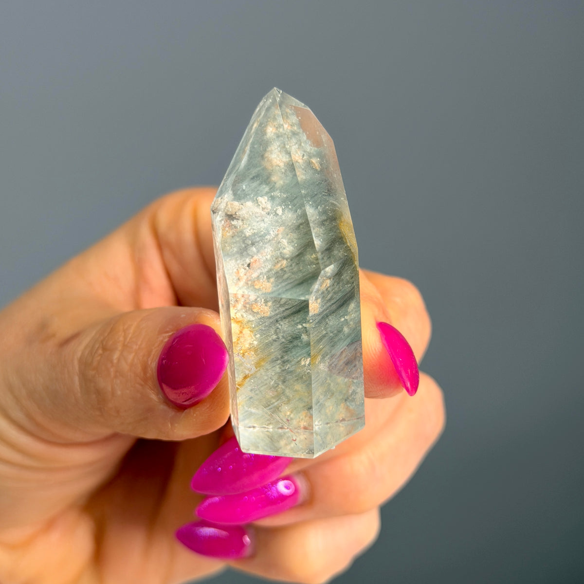 Blue Tara Quartz Specimen BTQ#28 – Wholehearted Crystal Creations
