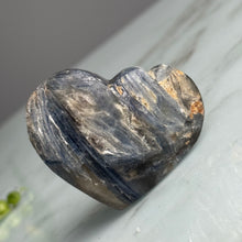 Kyanite Heart Carving Crystal Specimen