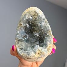 Celestite (Raw) Cluster Egg Specimen