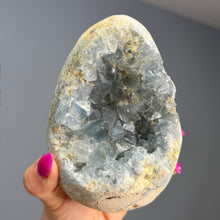 Celestite (Raw) Cluster Egg Specimen