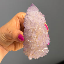 Amethyst Spirit Quartz Stalactite Crystal Specimen – Wholehearted Crystal Creations