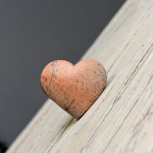 Dendritic Opal Agate Heart Carving Specimen