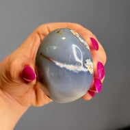 Orca Agate Palm Stone Specimen – Wholehearted Crystal Creations
