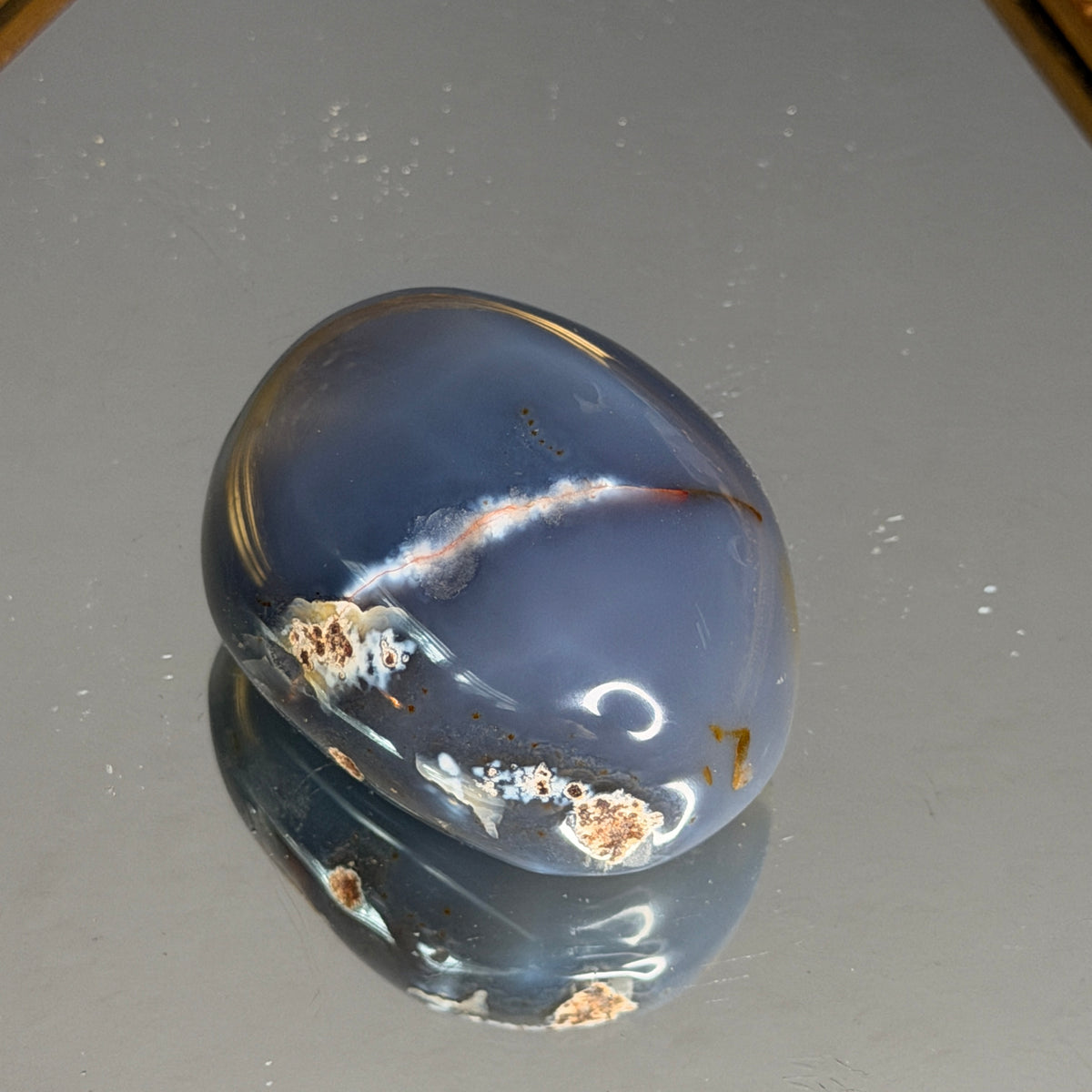 Orca Agate Palm Stone Specimen – Wholehearted Crystal Creations