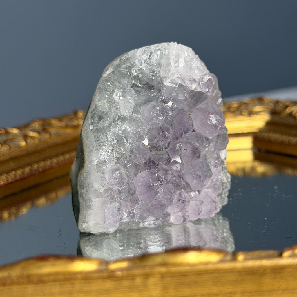 Amethyst Cluster Cathedral Specimen – Wholehearted Crystal Creations