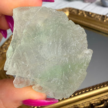 Green Glacier Etched Fluorite Crystal Specimen – Wholehearted Crystal Creations