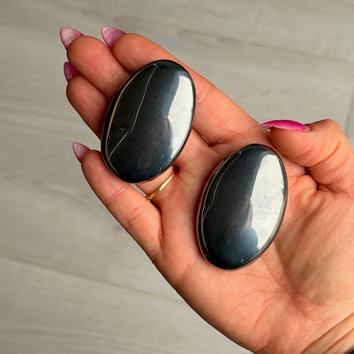A-Z Choose Your Own Palm Stone Crystal Specimen