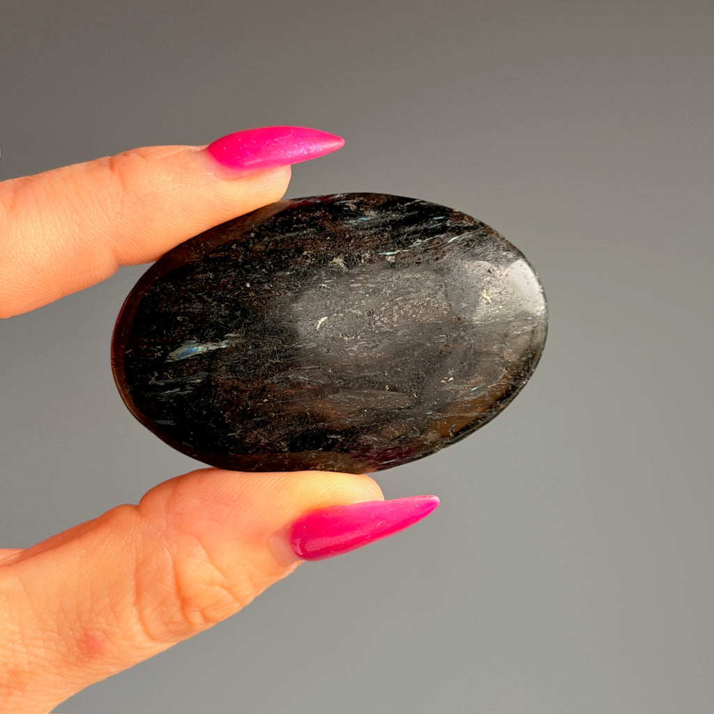 A-Z Choose Your Own Palm Stone Crystal Specimen