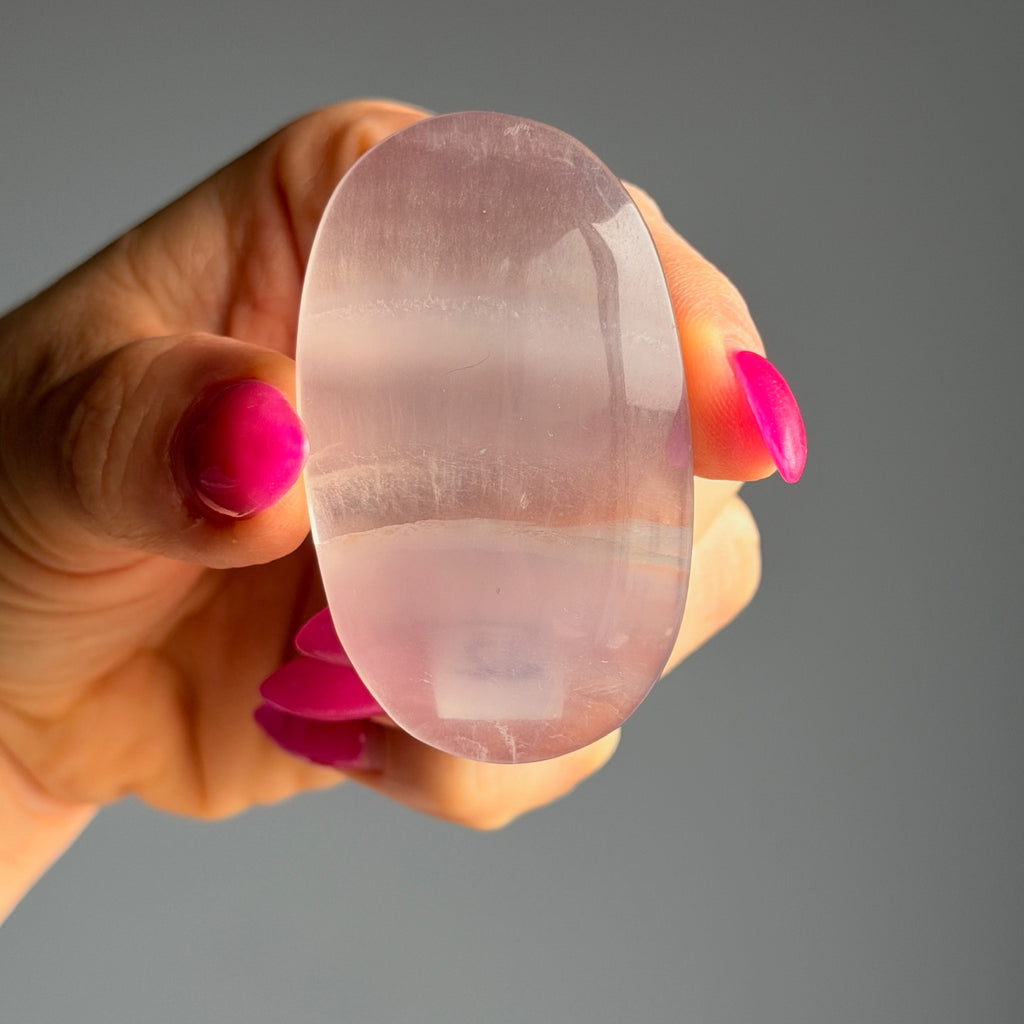 A-Z Choose Your Own Palm Stone Crystal Specimen