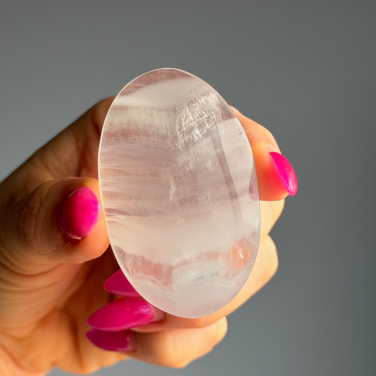 A-Z Choose Your Own Palm Stone Crystal Specimen
