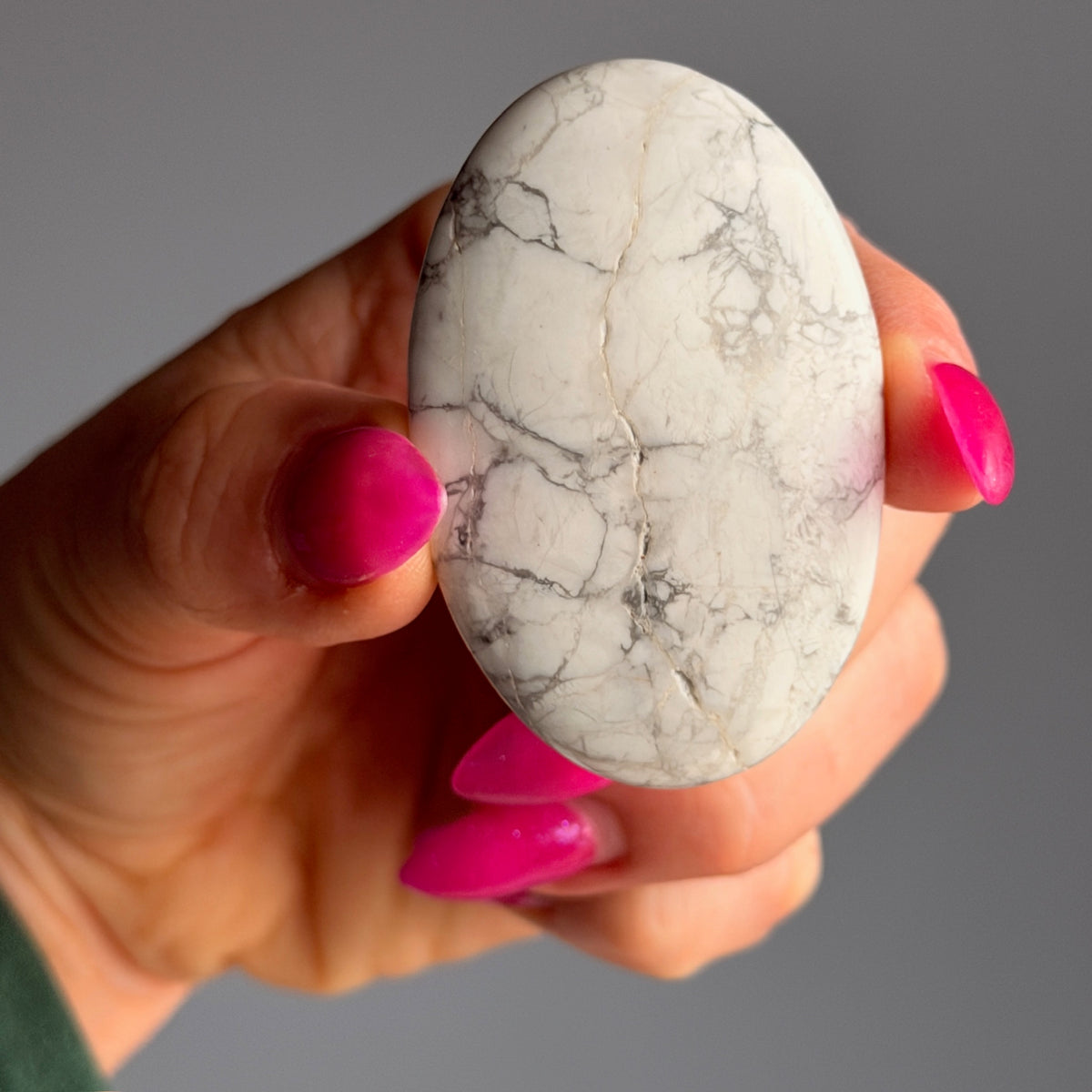 A-Z Choose Your Own Palm Stone Crystal Specimen