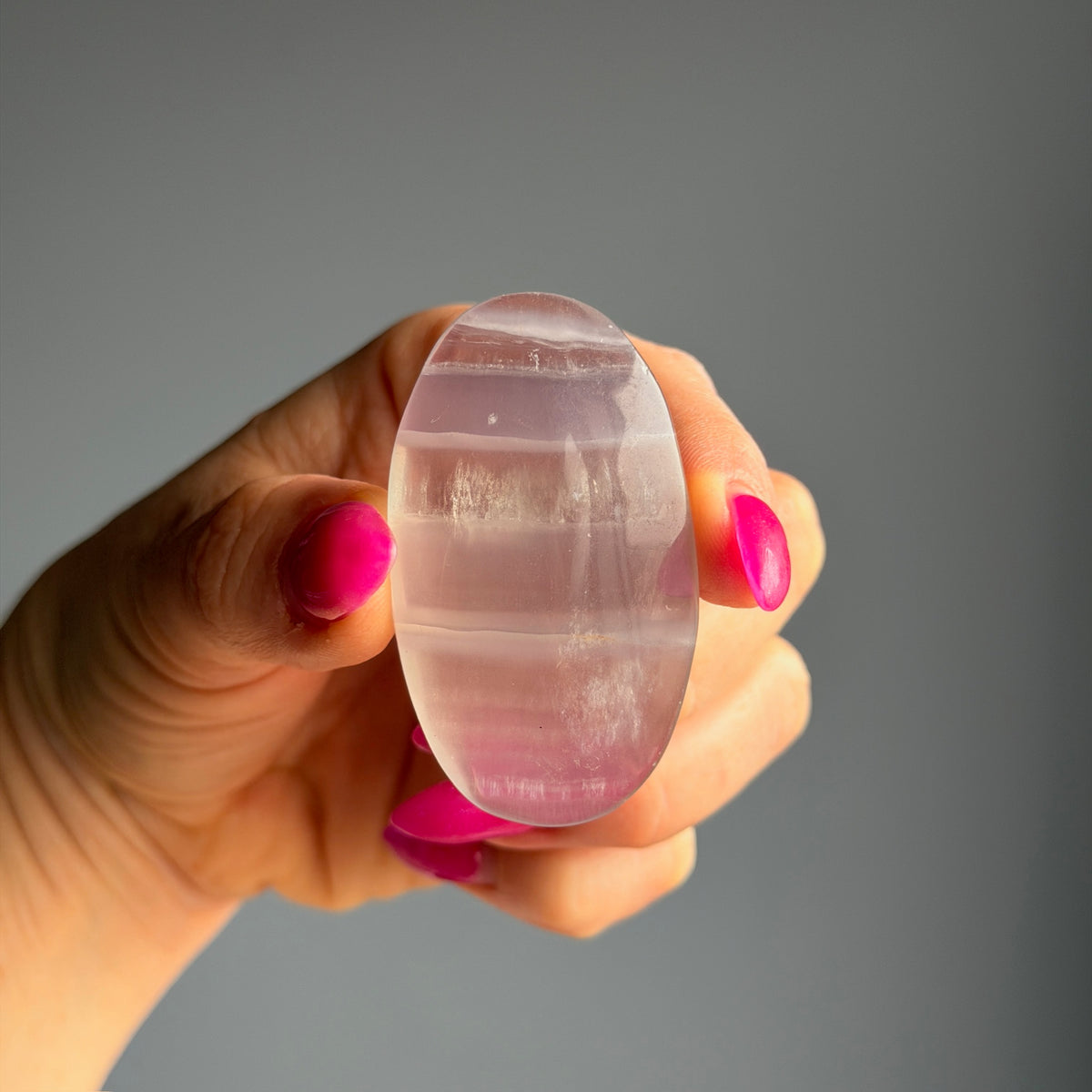 A-Z Choose Your Own Palm Stone Crystal Specimen
