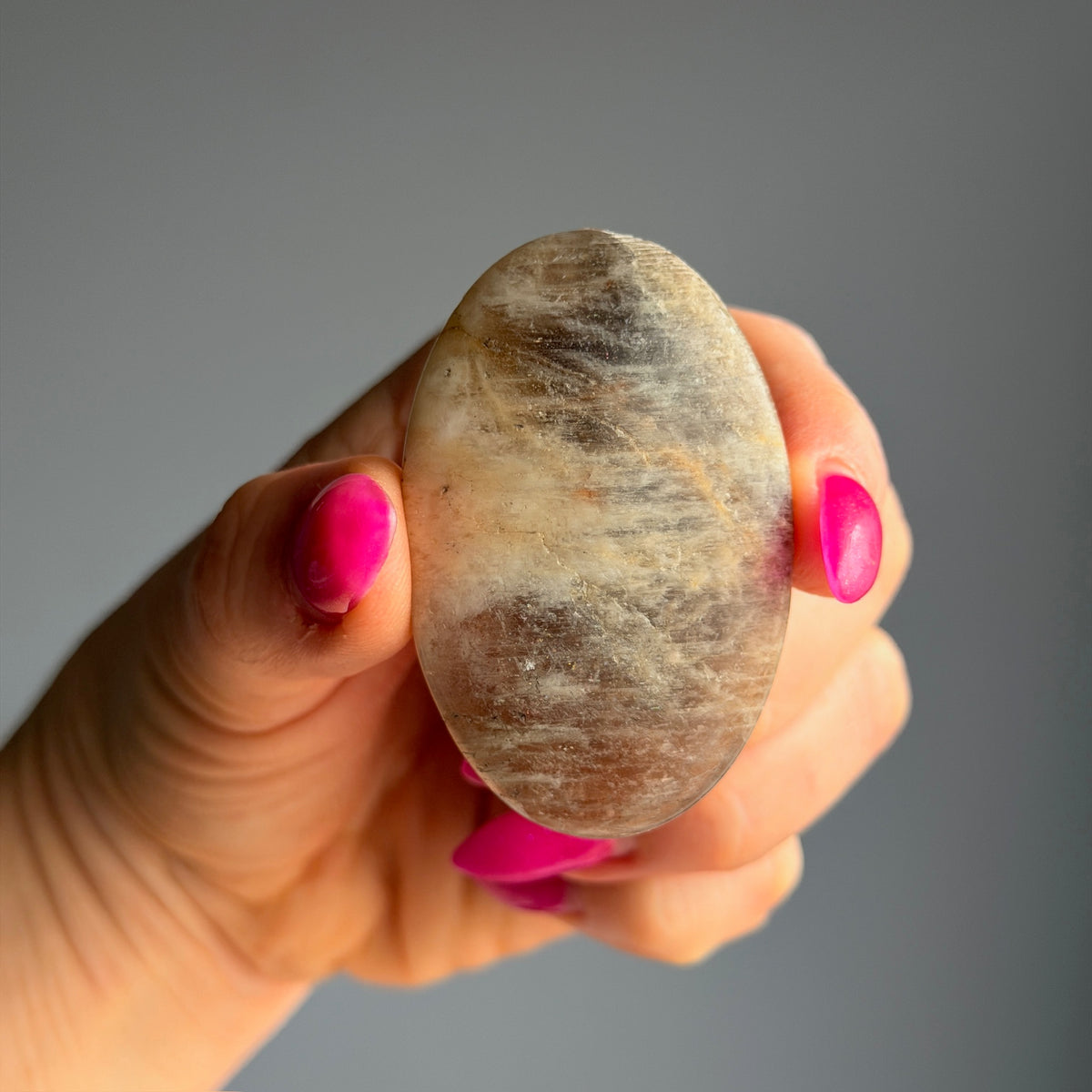 A-Z Choose Your Own Palm Stone Crystal Specimen