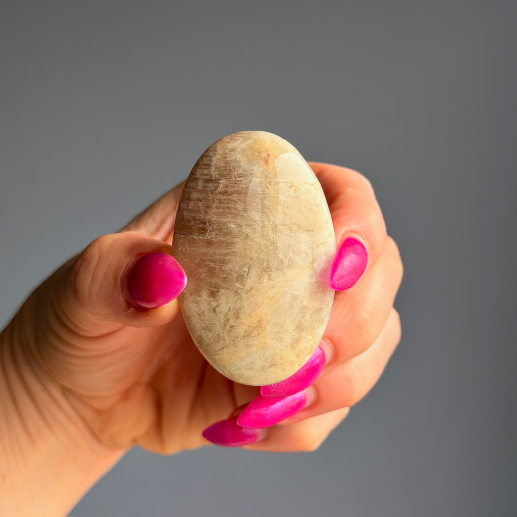A-Z Choose Your Own Palm Stone Crystal Specimen