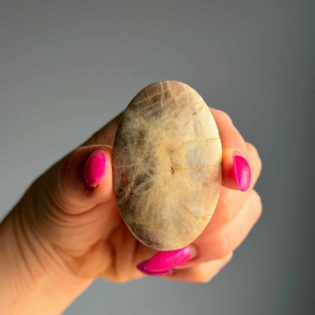 A-Z Choose Your Own Palm Stone Crystal Specimen