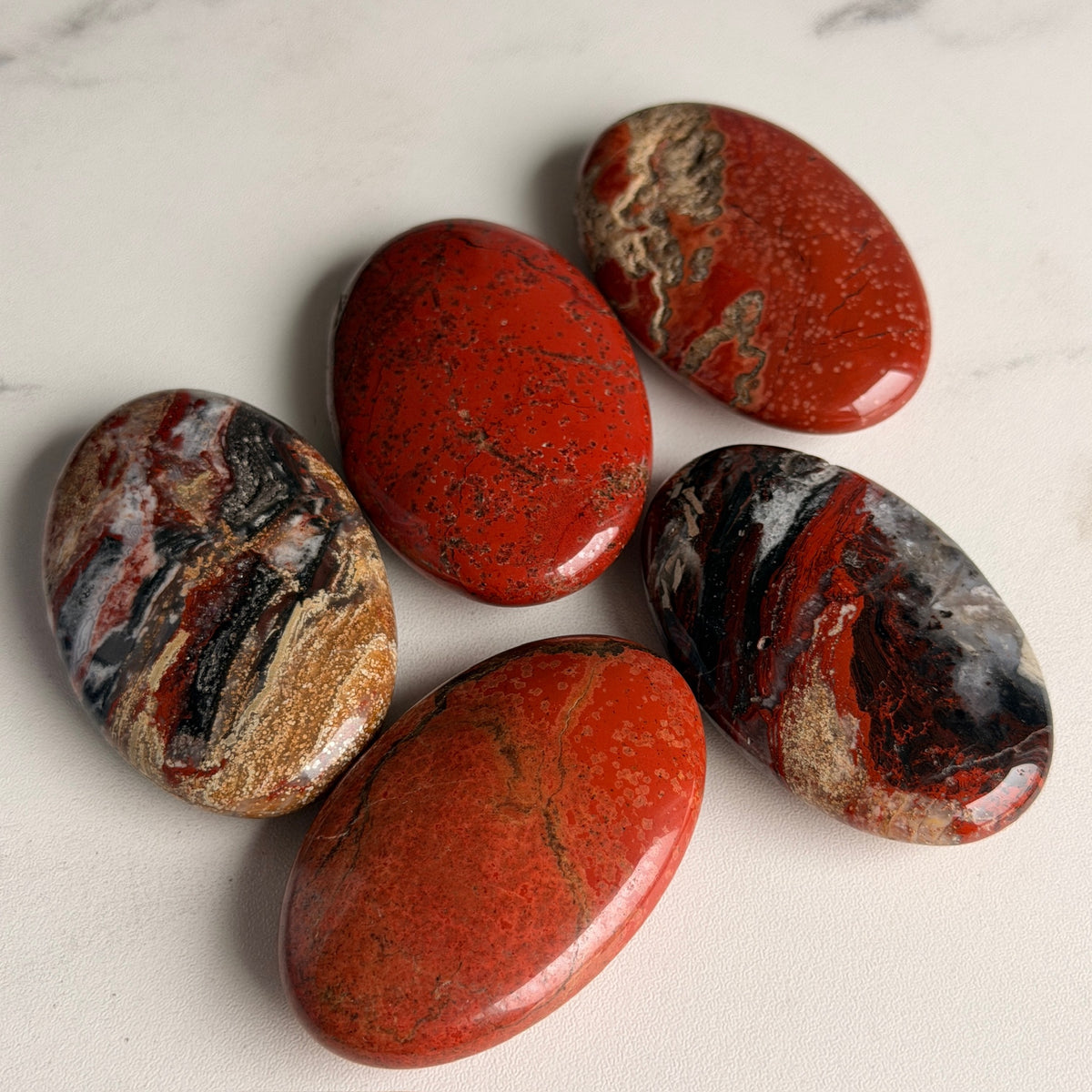 A-Z Choose Your Own Palm Stone Crystal Specimen