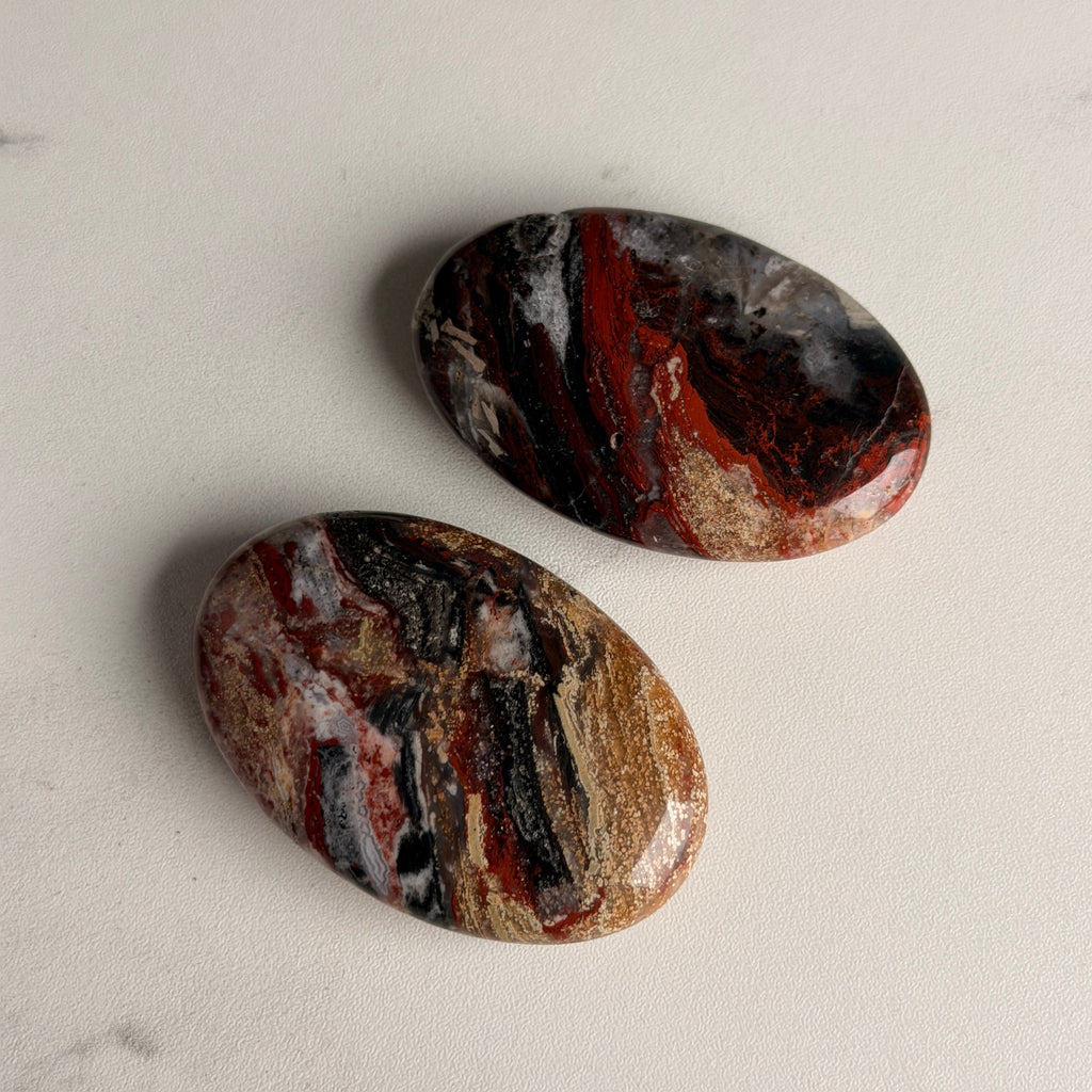 A-Z Choose Your Own Palm Stone Crystal Specimen