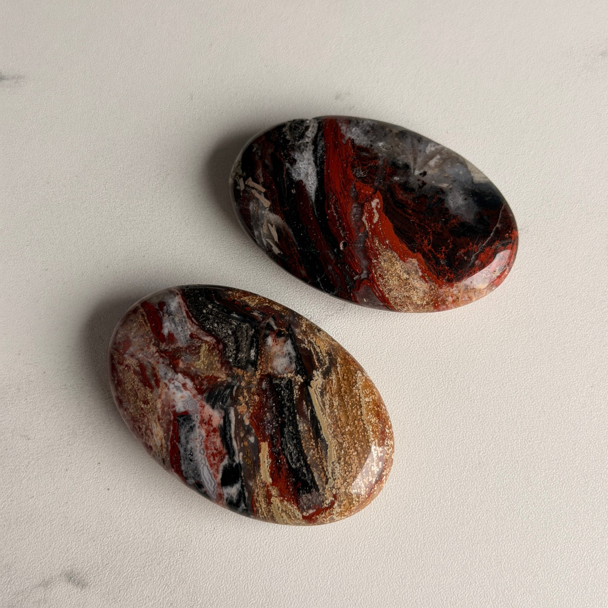 A-Z Choose Your Own Palm Stone Crystal Specimen