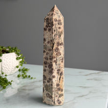 Coral Jasper Tower Specimen